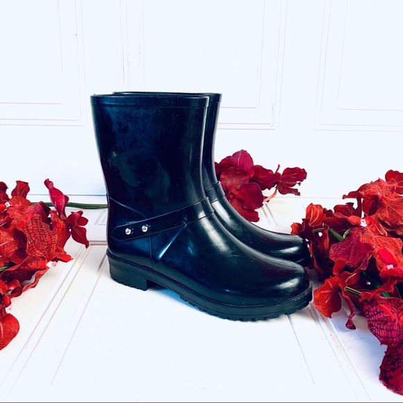 london fog rubber boots